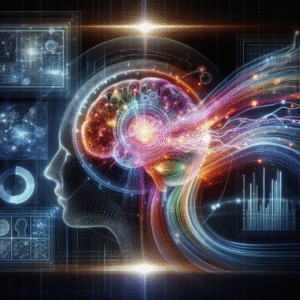 AI interface enhancing human brain waves