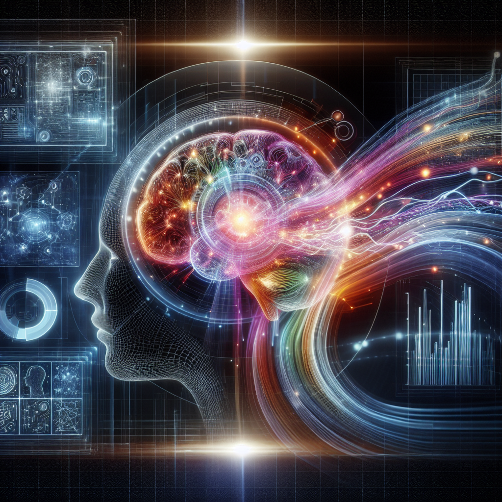 AI interface enhancing human brain waves