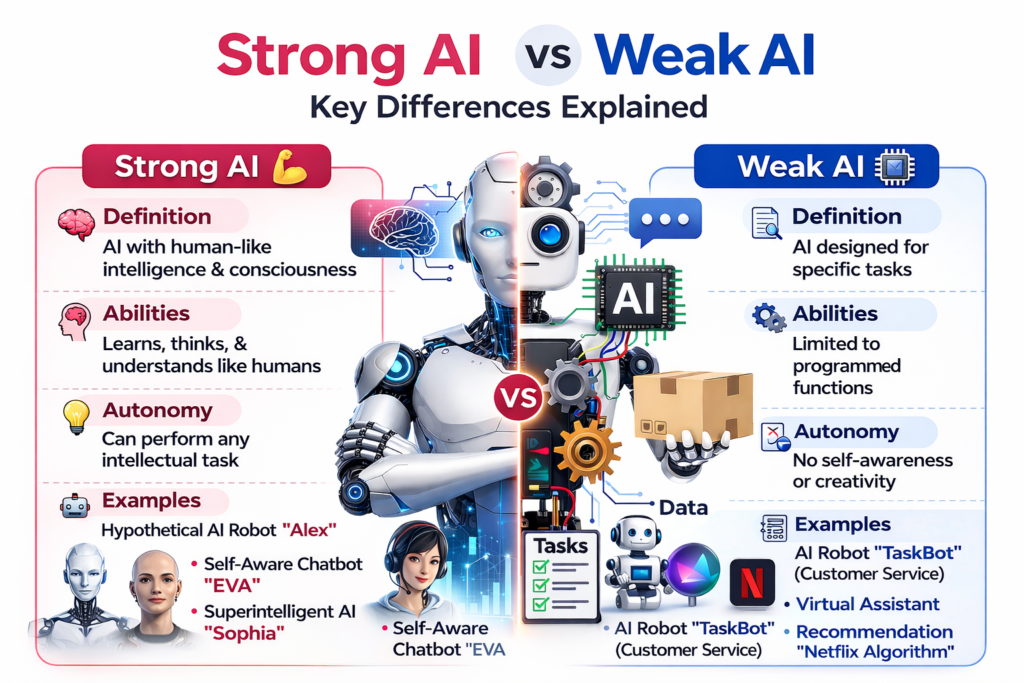 strong ai vs weak ai