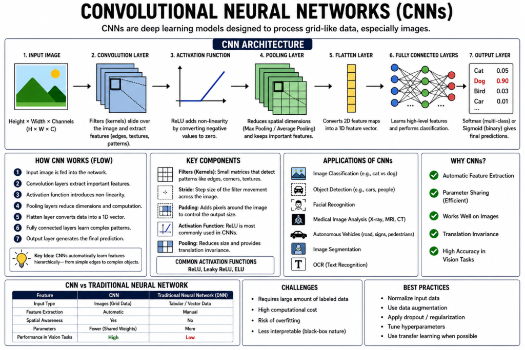 Convolutional Neural Networks (CNNs)
